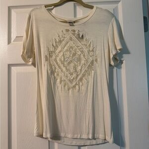 Daytrip Cream Short-Sleeve Graphic Tee